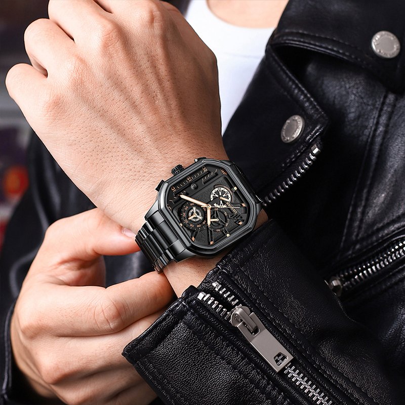 LILUOKE Mens Watches for Men, Sports Watches Profession Design Wrist Watches