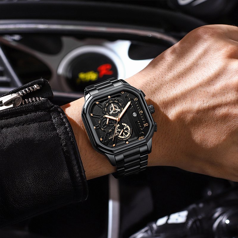 LILUOKE Mens Watches for Men, Sports Watches Profession Design Wrist Watches - Image 2