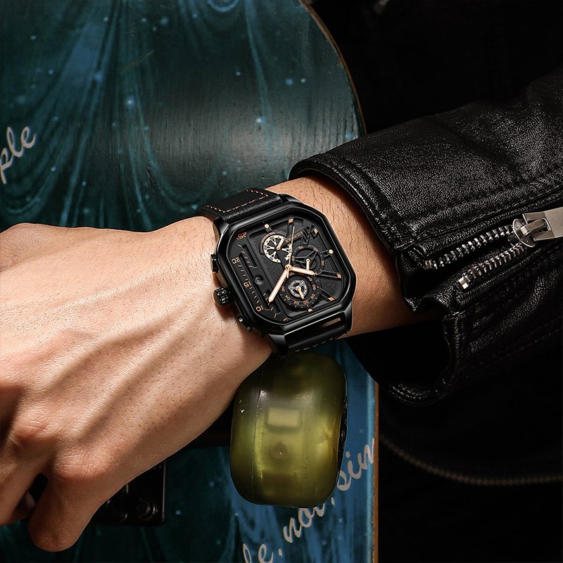 LILUOKE Mens Watches for Men, Sports Watches Profession Design Wrist Watches - Image 8