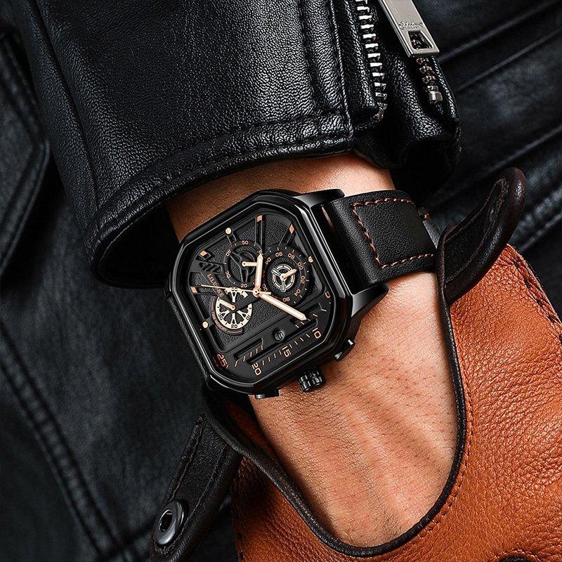 LILUOKE Mens Watches for Men, Sports Watches Profession Design Wrist Watches - Image 7