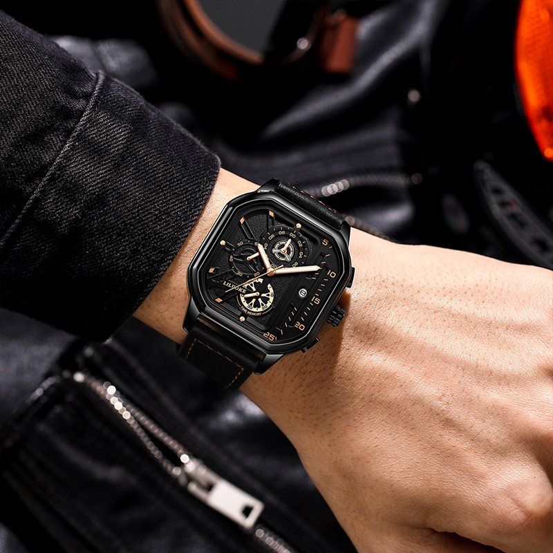 LILUOKE Mens Watches for Men, Sports Watches Profession Design Wrist Watches - Image 6