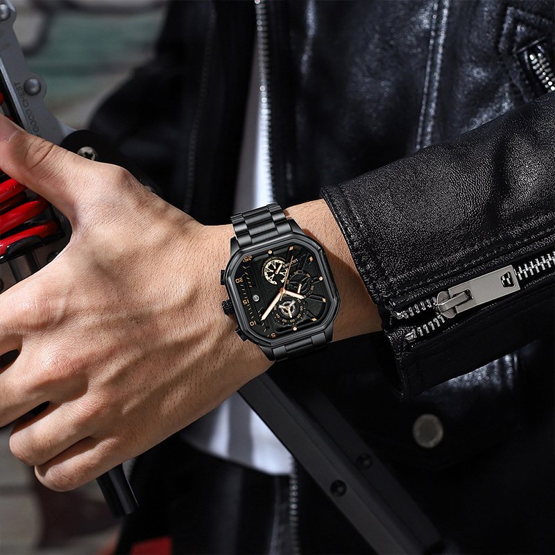LILUOKE Mens Watches for Men, Sports Watches Profession Design Wrist Watches - Image 4