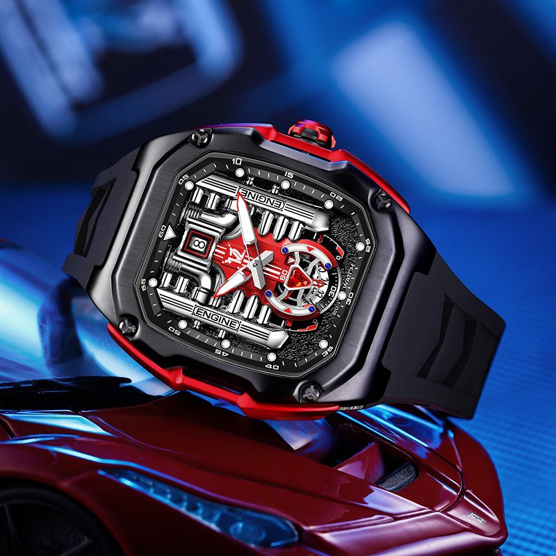 LILUOKE Phantom Engine Watch – Men's Luxury Sports Watch - Image 9